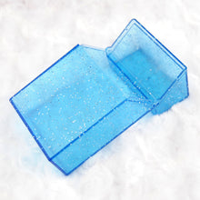 Load image into Gallery viewer, Travel Stash Case - Blue Sparkle