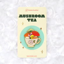 Load image into Gallery viewer, Mushroom Tea Enamel Pin