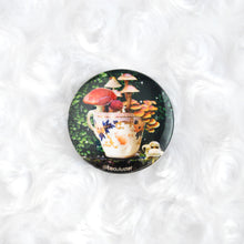 Load image into Gallery viewer, Mushroom Tea Button Pin