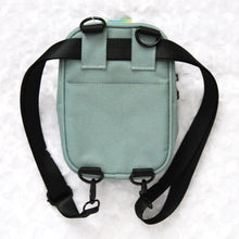 Load image into Gallery viewer, Bunny's Little Paradise Smell-Proof Crossbody Bag (Sea Glass)