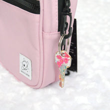 Load image into Gallery viewer, Happy Hopper Smell-Proof Crossbody (Pink Rose)