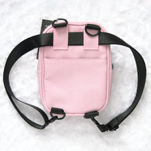 Load image into Gallery viewer, Pink Rose Smell-Proof Crossbody Bag