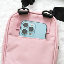 Load image into Gallery viewer, Happy Hopper Smell-Proof Crossbody (Pink Rose)
