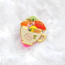Load image into Gallery viewer, Mushroom Tea Enamel Pin
