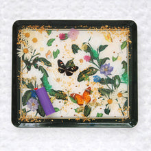 Load image into Gallery viewer, Butterfly Garden Resin Tray