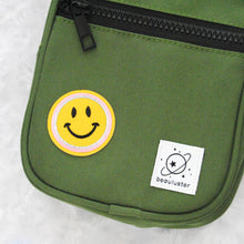 Load image into Gallery viewer, Smiley Face Smell-Proof Crossbody Bag (Forest)