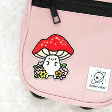 Load image into Gallery viewer, Bloomin Shroom Smell-Proof Crossbody Bag (Pink Rose)