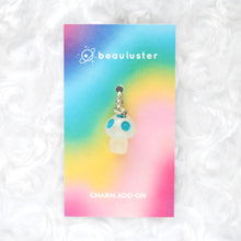 Load image into Gallery viewer, Glow in the Dark Shroom Charm/Zipper Pull