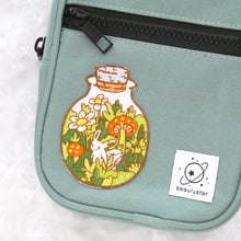 Load image into Gallery viewer, Bunny's Little Paradise Smell-Proof Crossbody Bag (Sea Glass)
