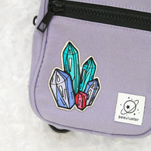 Load image into Gallery viewer, Crystal Vision Smell-Proof Crossbody Bag (Lavender)