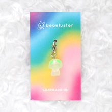 Load image into Gallery viewer, Glow in the Dark Shroom Charm/Zipper Pull