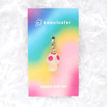 Load image into Gallery viewer, Glow in the Dark Shroom Charm/Zipper Pull