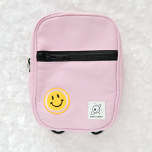 Load image into Gallery viewer, Smiley Face Smell-Proof Crossbody Bag (Pink Rose)