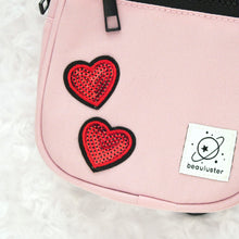 Load image into Gallery viewer, Sparkling Romance Smell-Proof Crossbody (Pink Rose)