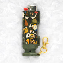 Load image into Gallery viewer, Haunted Forest Hemp+Poker Lighter Case