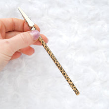 Load image into Gallery viewer, Leopard Luxe Hand-Painted Roach Clip