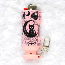 Load image into Gallery viewer, Salem (Pink) Hemp+Poker Lighter Case