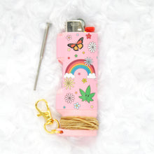 Load image into Gallery viewer, Good Times Hemp+Poker Lighter Case
