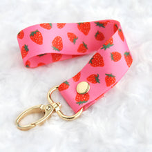 Load image into Gallery viewer, Strawberry Fields Lanyard
