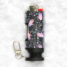 Load image into Gallery viewer, Cosmic Energy Holographic Hemp+Poker Lighter Case