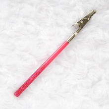 Load image into Gallery viewer, Rosy Radiance Glitter Roach Clip