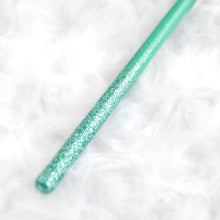 Load image into Gallery viewer, Teal Twinkle Glitter Roach Clip