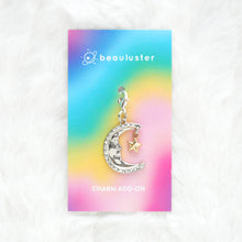 Load image into Gallery viewer, Moon and Star Charm