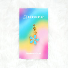 Load image into Gallery viewer, Blue Flower Charm