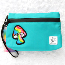 Load image into Gallery viewer, Funki Fungi - Teal Smell-Proof Stash Bag