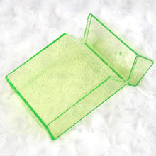 Load image into Gallery viewer, Travel Stash Case - Green Sparkle
