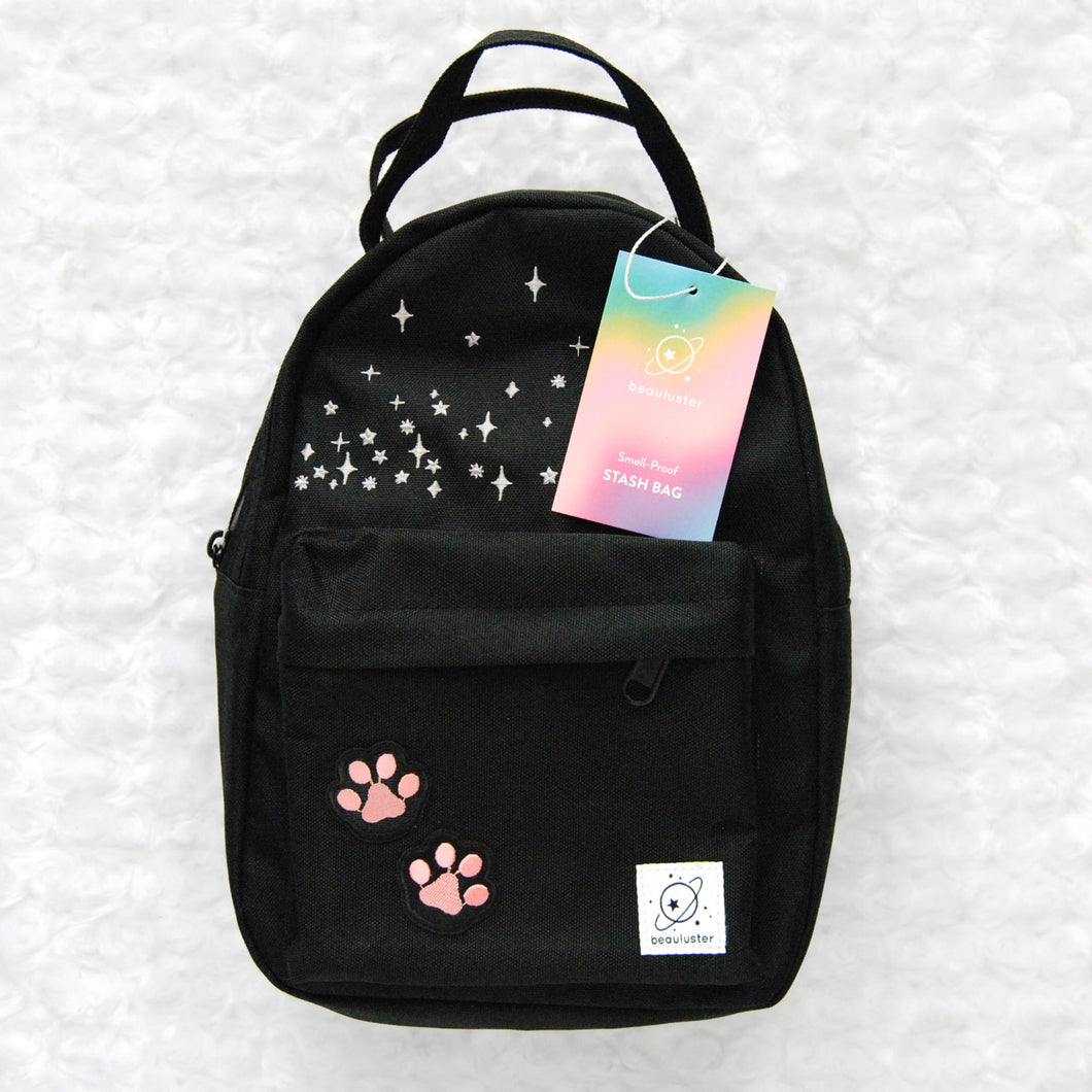 Pink Paws Smell-Proof Mini Backpack