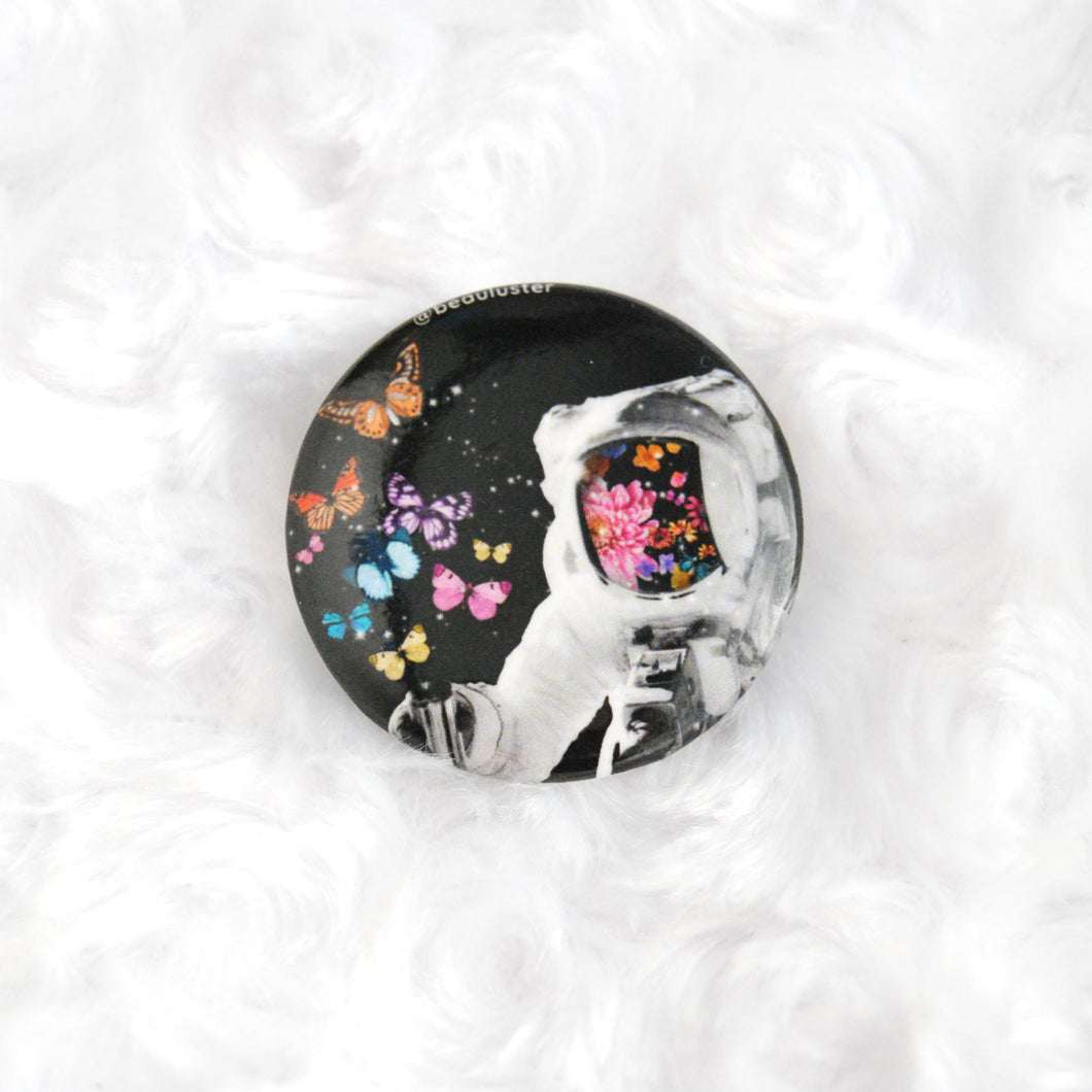 Lost in Space Button Pin