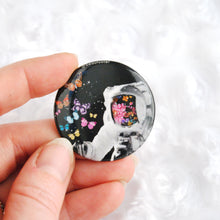 Load image into Gallery viewer, Lost in Space Button Pin
