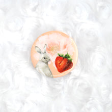 Load image into Gallery viewer, Strawberry Bun Button Pin
