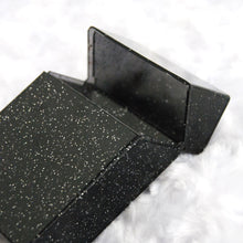 Load image into Gallery viewer, Travel Stash Case - Black Sparkle
