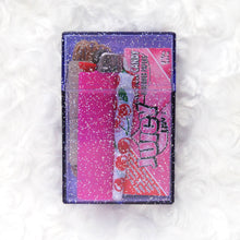 Load image into Gallery viewer, Travel Stash Case - Purple Sparkle
