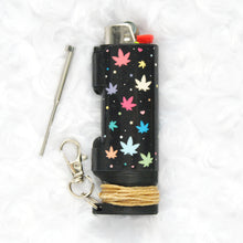 Load image into Gallery viewer, Kush Confetti Hemp+Poker Lighter Case
