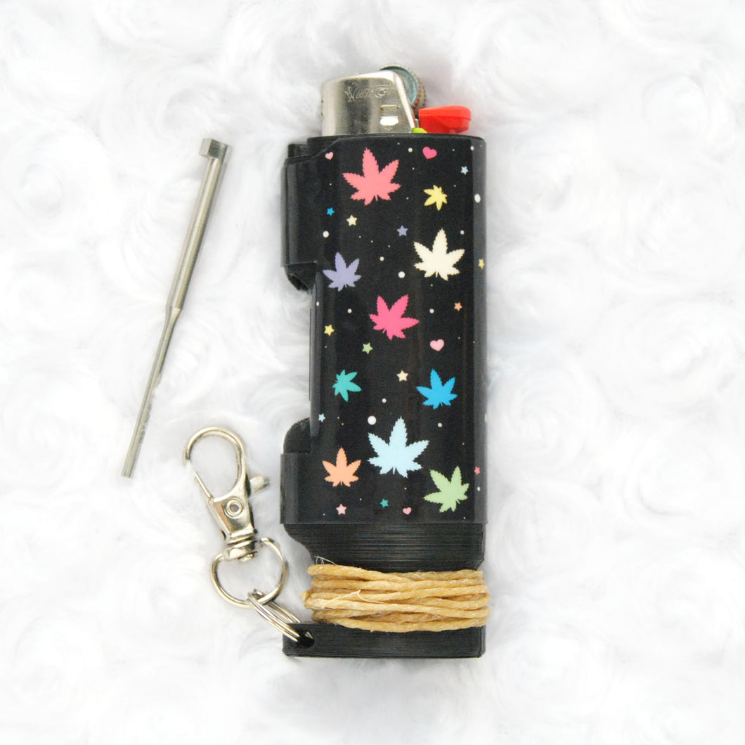 Kush Confetti Hemp+Poker Lighter Case
