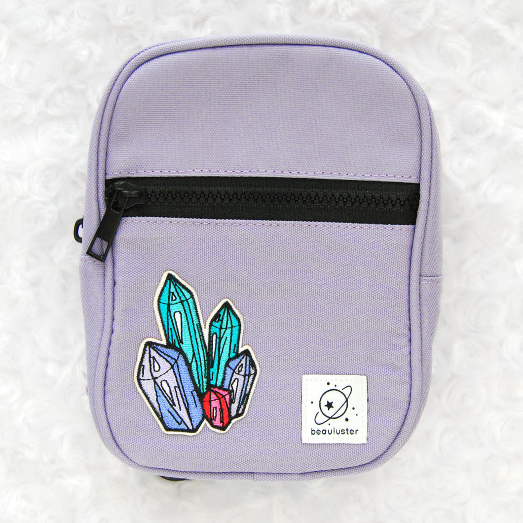 Crystal Vision Smell-Proof Crossbody Bag (Lavender)
