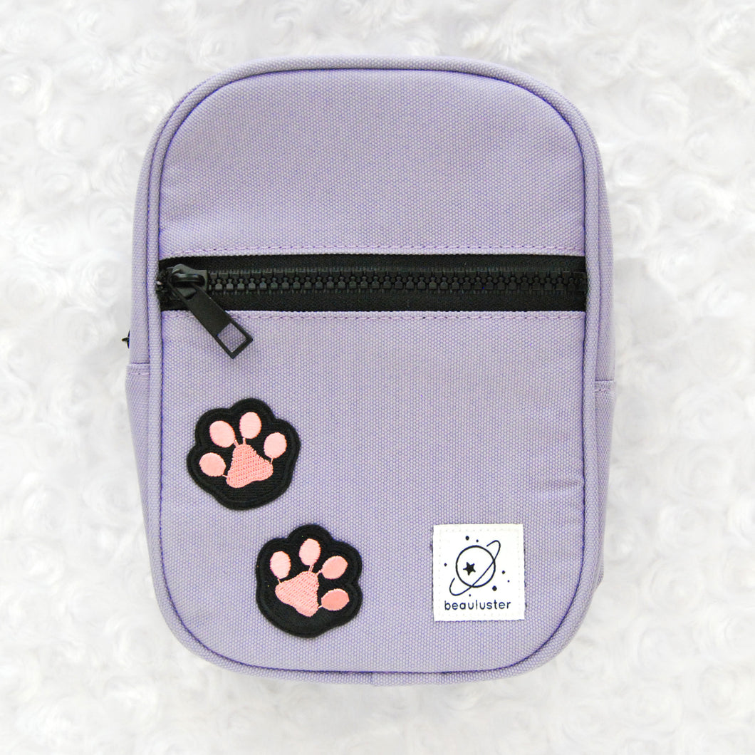 Pretty Paws Smell-Proof Crossbody Bag (Lavender)