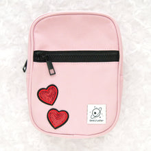 Load image into Gallery viewer, Sparkling Romance Smell-Proof Crossbody (Pink Rose)

