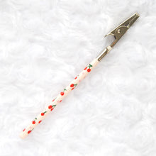 Load image into Gallery viewer, Cherry Pie Hand-Painted Roach Clip
