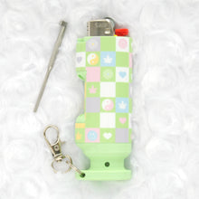 Load image into Gallery viewer, Mod Checkers Hemp+Poker Lighter Case
