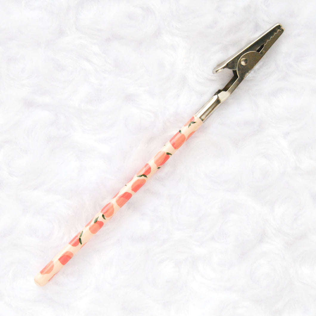 Just Peachy Hand-Painted Roach Clip