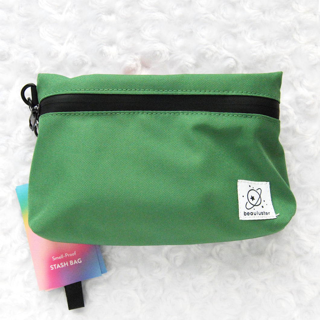 Green Smell-Proof Stash Bag