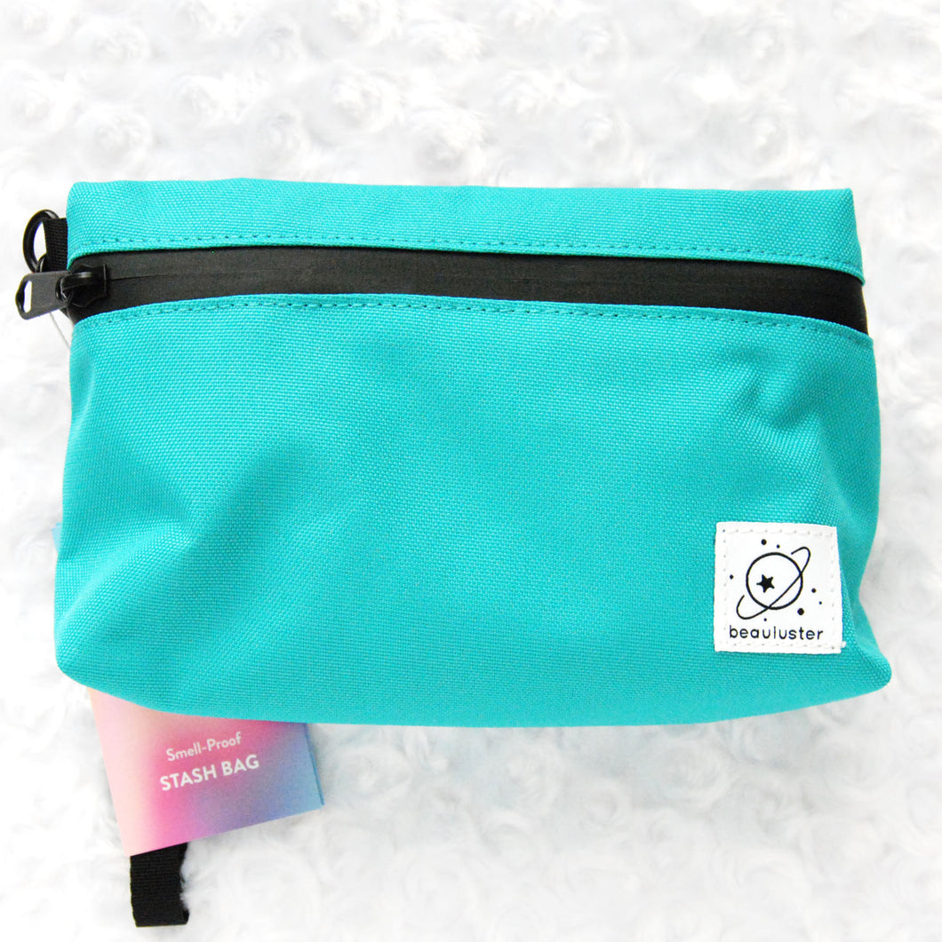 CLEARANCE Teal Smell-Proof Stash Bag