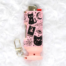 Load image into Gallery viewer, Salem (Pink) Hemp+Poker Lighter Case
