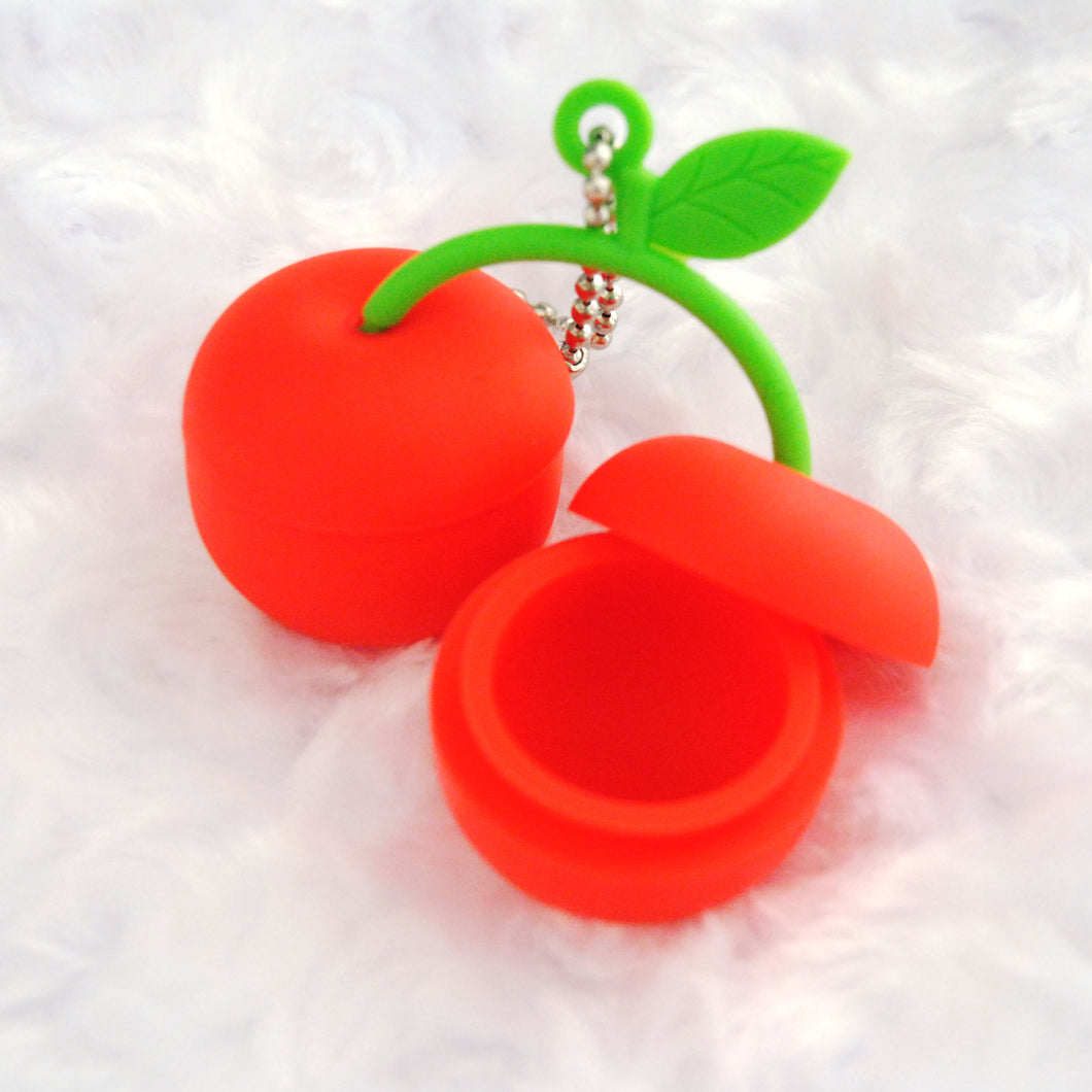Cherry Silicone Container