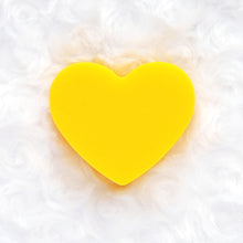 Load image into Gallery viewer, Heart Silicone Container - Yellow
