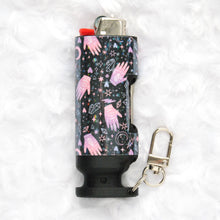 Load image into Gallery viewer, Cosmic Energy Holographic Hemp+Poker Lighter Case
